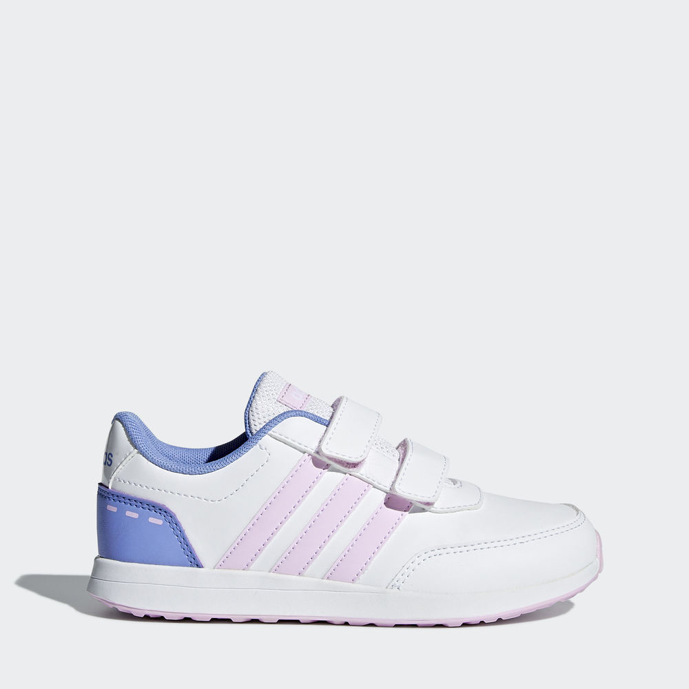 Adidas Switch 2.0 - αθλητικα παπουτσια για κοριτσια - Ασπρα/Ροζ/Μωβ,Μέγεθος: EU 27 – 39 1/3 (111RBQL